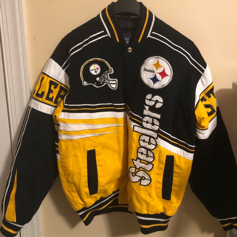 Vintage Steelers Varsity Jacket